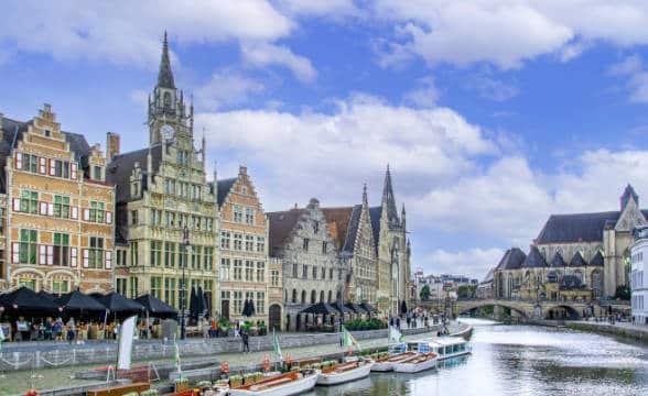 Ghent, a city in Belgium.