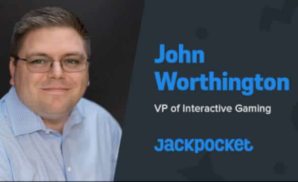 Jackpocket John Worthington VP of interactive gaming