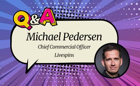 Livespins CCO Pedersen: Our Model Creates Limitless Opportunities