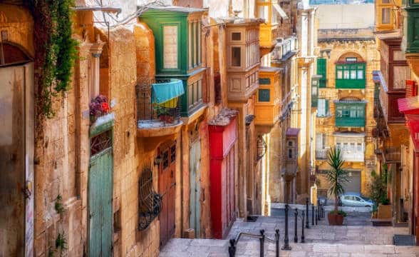 A street in Malta.