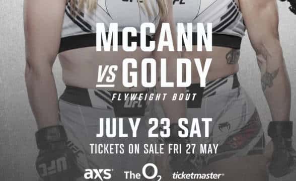 McCann vs Goldy fighter preview.