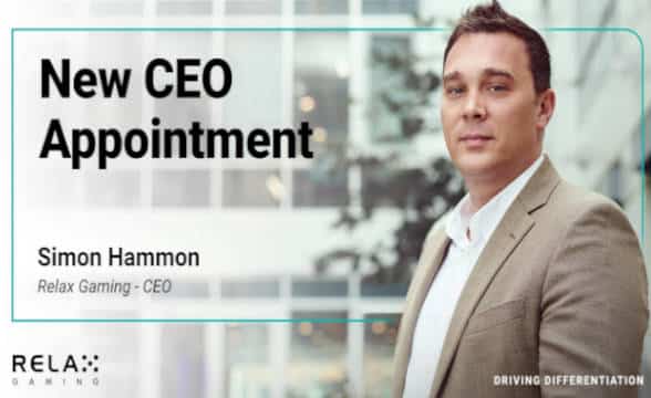 Relax Gaming's Simon Hammon new CEO.