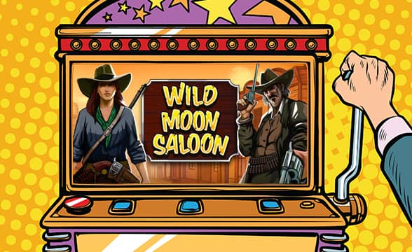 Wild Moon Saloon - a collaboration between Stakelogic and Hurricane Games