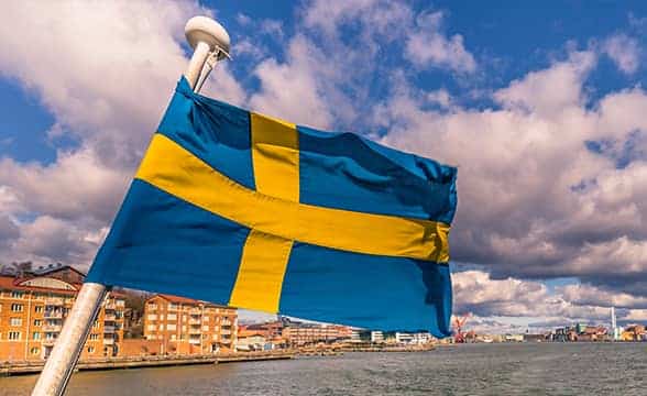 Sweden's official flag