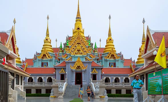 Wat Thang Sai temple in Thailand