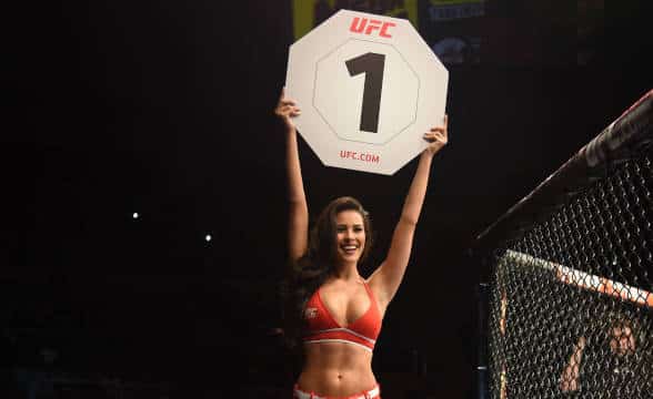 UFC round girl.