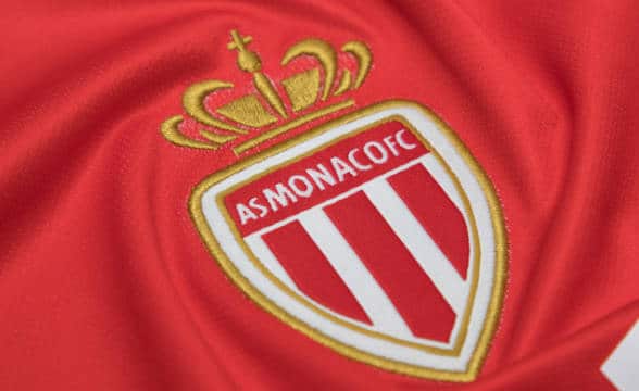 AS Monaco and shirt logo.