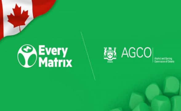 EveryMatrix's AGCO Ontario license.