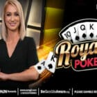 Ezugi's Royale Poker live casino game.