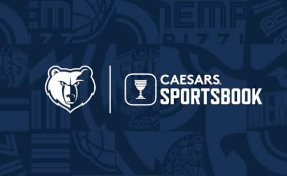 Memphis Grizzlies and Caesars Sportsbook partnership.