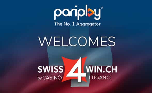 Pariplay teams up with Casinò Lugano and Swiss4Win.