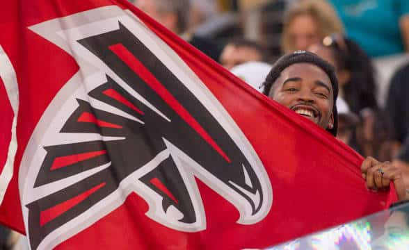 An Atlanta Falcons fan.