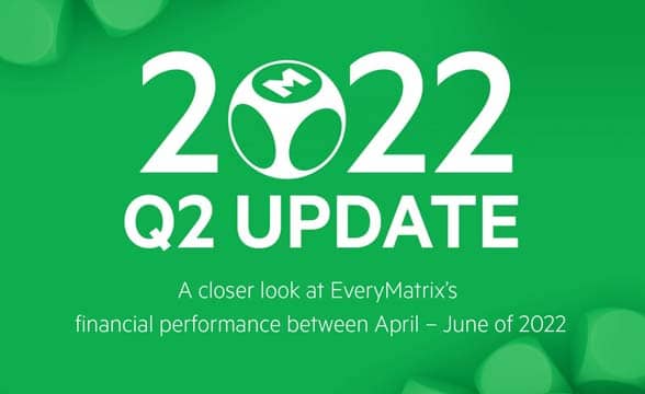 EveryMatrix Q2 2022 results