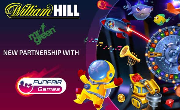 FunFair Games x William Hill partnership.