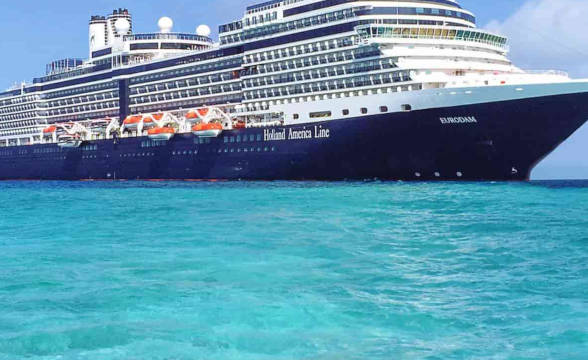 Holland America Line Ship.