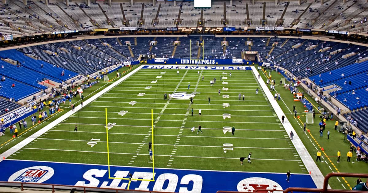 Indianapolis Colts' home stadium.