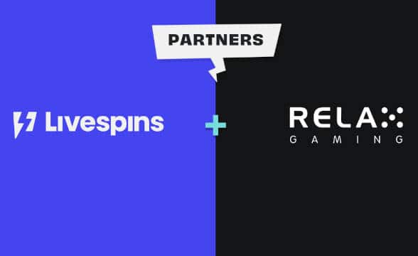 Livespins partnering up with Relax Gaming.