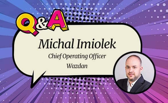 Michael Imiolek, Wazdan COO.