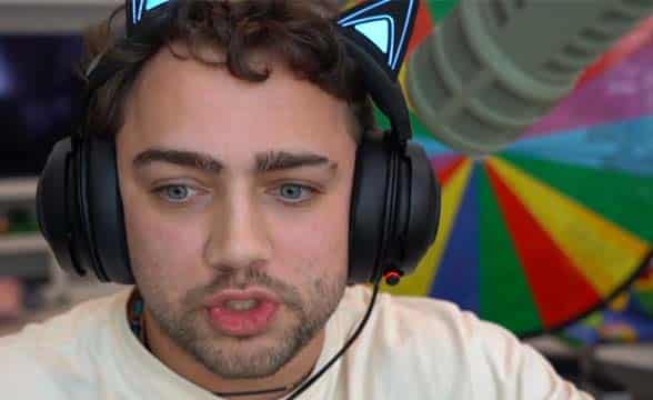 Mizkif, a prominent Twitch streamer