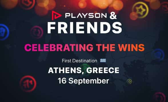 Playson's FRIENDS events.