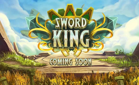 Elysium Studios' upcoming Sword King slot game.