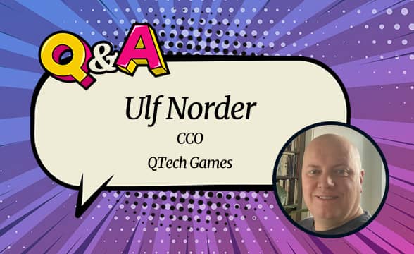 Ulf Norder, CCO at Qtech Games.