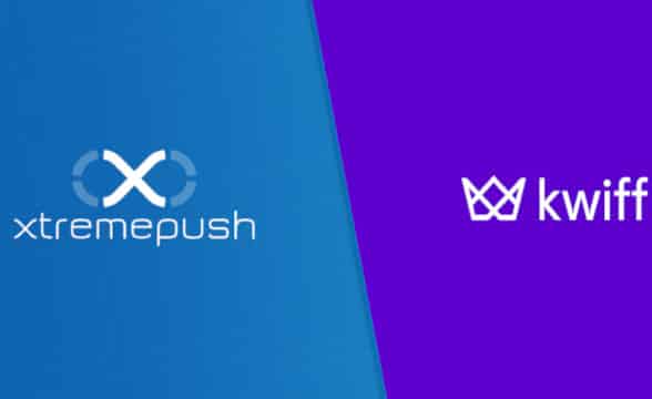 Kwiff and Xtremepush's partnership.