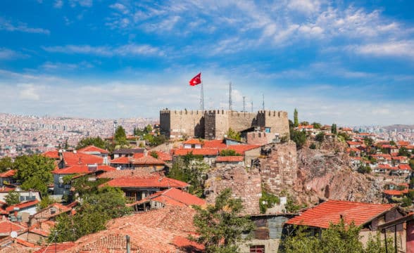 A view of Ankara, Turkey.