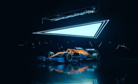 Entain and McLaren's partnership.