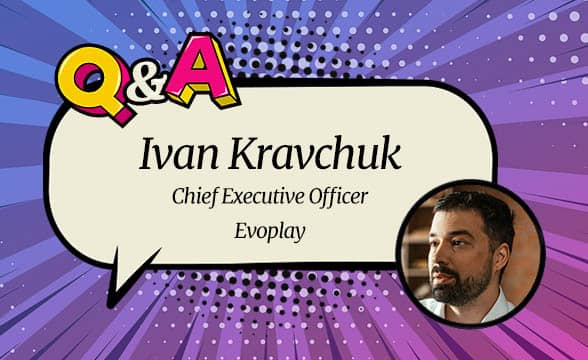 An Evoplay CEO Ivan Kravchuk.