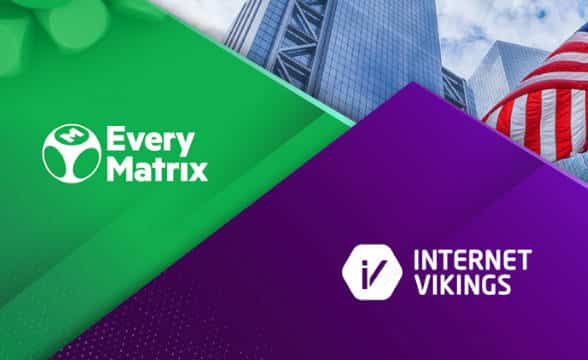 Partnership between EveryMatrix and Internet Vikings.