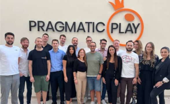 Pragmatic Play's team in the new headquarters in Malta.