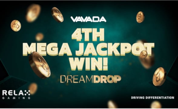 Relax Gaming's Fourth Mega Jackpot Winner.