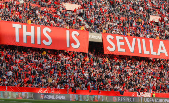 Sevilla FC club fans.