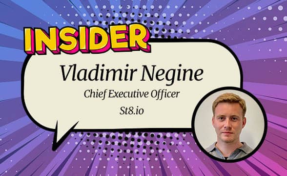 Vladimir Negine, CEO of St8.io