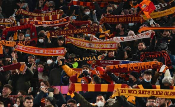 AS Roma fans.