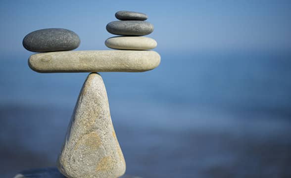 Balancing rocks.