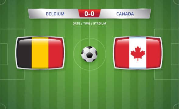 Canada vs Belgium FIFA World Cup 2022.