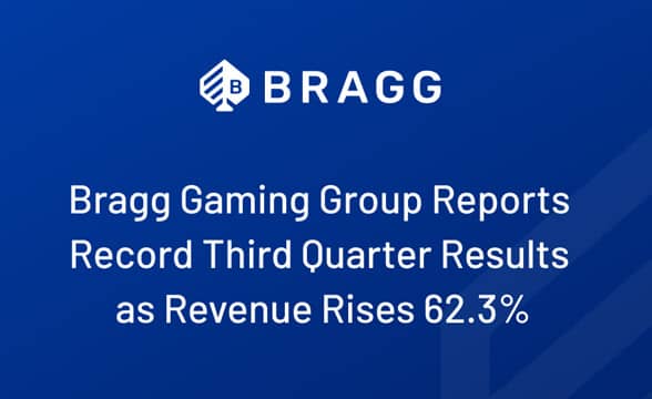 Bragg Gaming Group posted its Q3 results