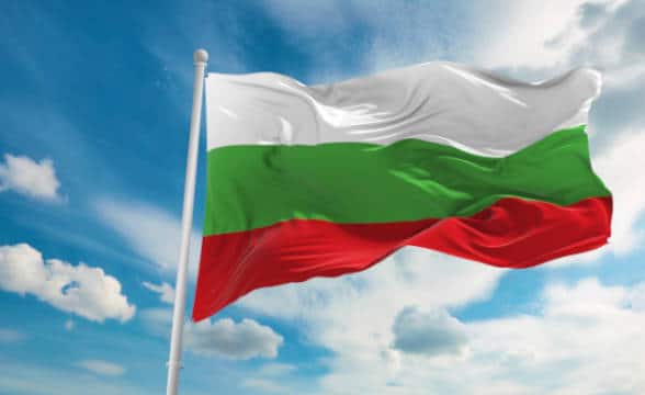 Bulgaria's national flag.