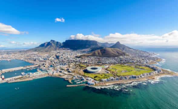 Photo of Cape Town, South Africa taken from the air