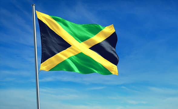 Jamaica's official flag