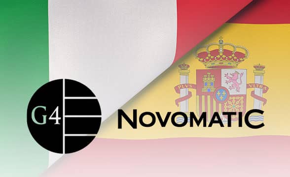 G4 certified Novomatic in Italy and Spain