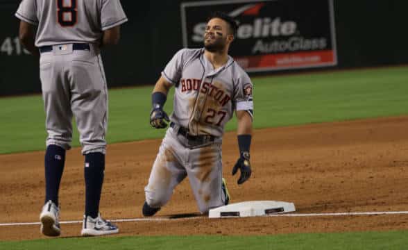 Houston Astros players.