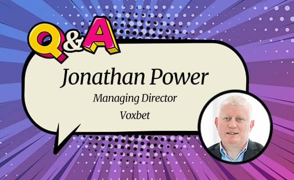 Jonathan Power, Voxbet managing director.