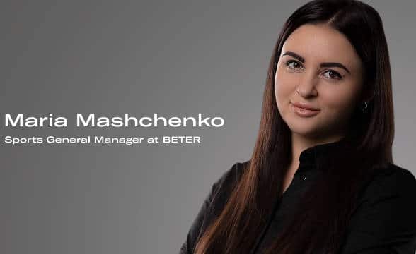 Maria Mashchenko's new head of sports at BETER.