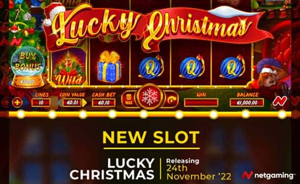 NetGaming unveiled Lucky Christmas slot