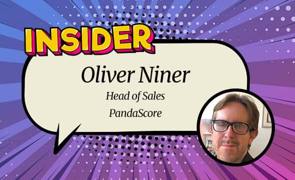 Oliver Niner, PandaScore Head of Sales.