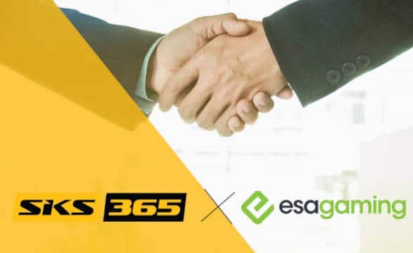 SKS365 partnership ESA Gaming