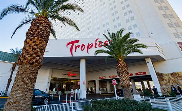 Bally's Corporation's Tropicana casino in Las Vegas